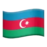 Flag: Azerbaijan Emoji 🇦🇿 image - Apple style
