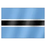 Flag: Botswana Emoji 🇧🇼 image - Huawei Harmony OS style