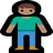 Person Standing: Medium Skin Tone