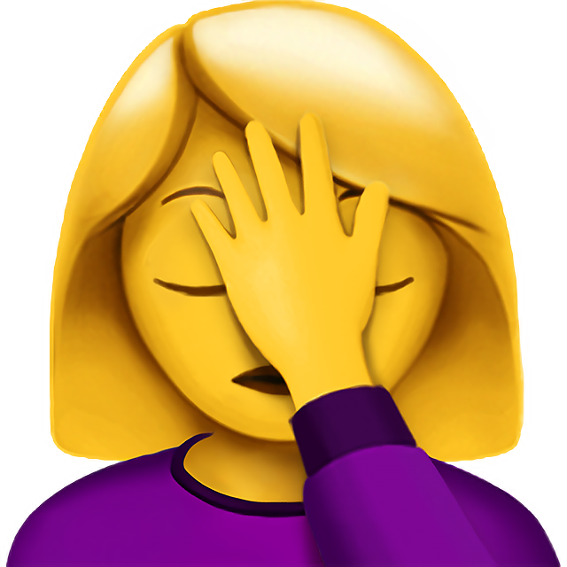 Woman Facepalming