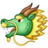 Cara de dragón Emoji 🐲 image - Samsung style