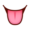 Emoji Nyelv 👅 image - Emojidex style