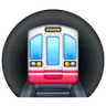 Metro Emoji 🚇 image - Samsung style