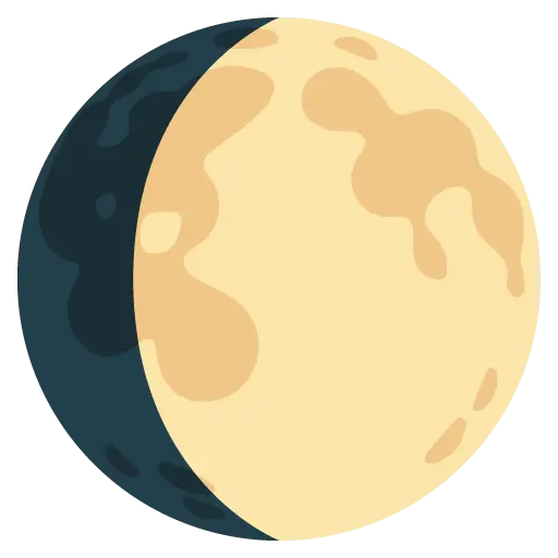 Gibbous ay sembolü ağda