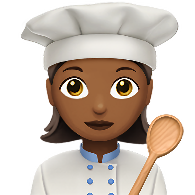 Woman Cook: Medium-Dark Skin Tone