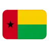 Flag: Guinea-Bissau Emoji 🇬🇼 image - Tossface style