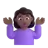 Woman Shrugging: Medium-Dark Skin Tone