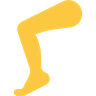 Jambe Emoji 🦵 image - Skype style