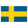 Flag: Sweden Emoji 🇸🇪 image - SerenityOS style