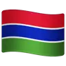 Flag: Gambia Emoji 🇬🇲 image - WhatsApp style