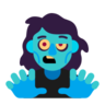 Woman Zombie Emoji 🧟‍♀️ image - Microsoft Classic 2D style