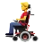 Man In Motorized Wheelchair