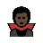 Man Vampire: Dark Skin Tone