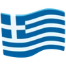 Flag: Greece Emoji 🇬🇷 image - Facebook Messenger (2016) style