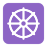 Emoji Dharma kerék ☸ image - Microsoft Classic 2D style