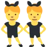 Men With Bunny Ears Emoji 👯‍♂️ image - Twitter / X (Twemoji) style