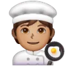 Cook: Medium Skin Tone Emoji 🧑🏽‍🍳 image - Samsung style