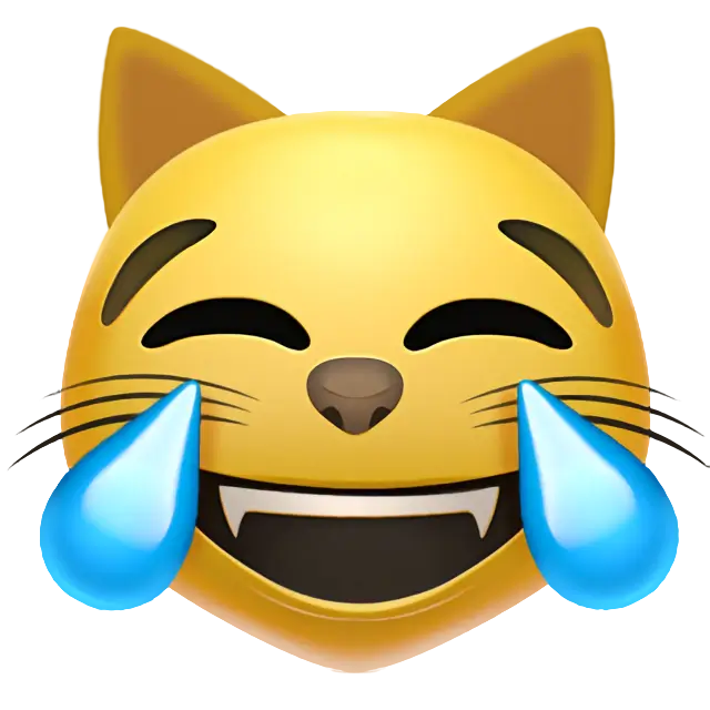 Cat With Tears Of Joy