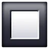 Emoji Fekete négyzet gomb 🔲 image - Samsung style