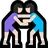 Women Wrestling: Light Skin Tone