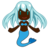Mermaid: Dark Skin Tone