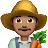 Man Farmer: Medium Skin Tone