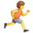 Person Running Facing Right