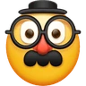 Emoji Faccia mascherato 🥸 image - Huawei Harmony OS style