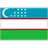 Flag: Uzbekistan