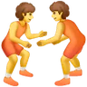 People Wrestling Emoji 🤼 image - Samsung style