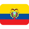 Flag: Ecuador Emoji 🇪🇨 image - Twitter / X (Twemoji) style