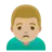 Man Frowning: Medium-Light Skin Tone