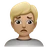 Person Frowning: Medium-Light Skin Tone