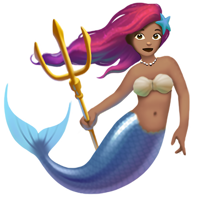 Mermaid: Medium Skin Tone