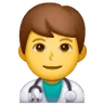 Man Health Worker Emoji 👨‍⚕️ image - Samsung style