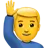 Man Raising Hand