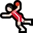 Person Playing Handball: Light Skin Tone