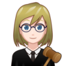 Woman Judge: Light Skin Tone Emoji 👩🏻‍⚖️ image - Emojidex style
