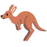 Canguro Emoji 🦘 image - Google Noto Color Animated style