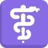 Emoji Aesculapius személyzete ⚕ image - Skype style