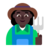 Woman Farmer: Dark Skin Tone