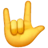 I Love You Hand Sign Emoji 🤟 image - Samsung style