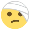 Emoji Face With Head-Bandage 🤕 image - EmojiTwo style