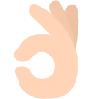 Signe ok de la main