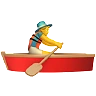 Man Rowing Boat Emoji 🚣‍♂️ image - Apple style