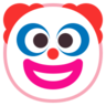 ใบหน้าตัวตลก Emoji 🤡 image - Microsoft Classic 2D style