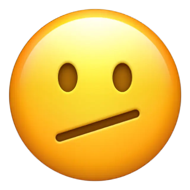 Face With Diagonal Mouth
