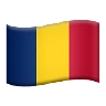 Flag: Chad Emoji 🇹🇩 image - Apple style