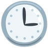 Saat yüzü üç oclock Emoji 🕒 image - Facebook Messenger (2016) style