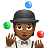Person Juggling: Medium-Dark Skin Tone